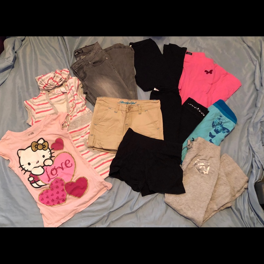 Lot of girls clothes